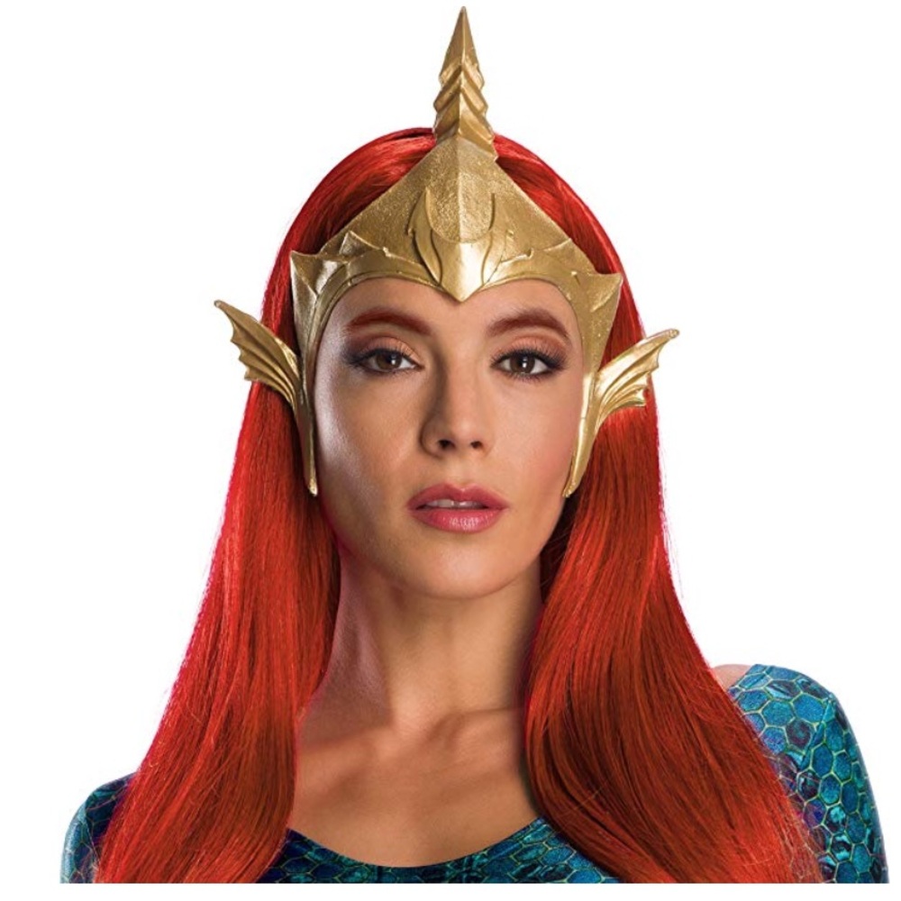 Mera aquaman marvel costume cosplay crown